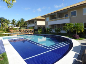 Soft Guarajuba -Lindo Village Residencial amplo 2 quartos com suite e varanda no Térreo